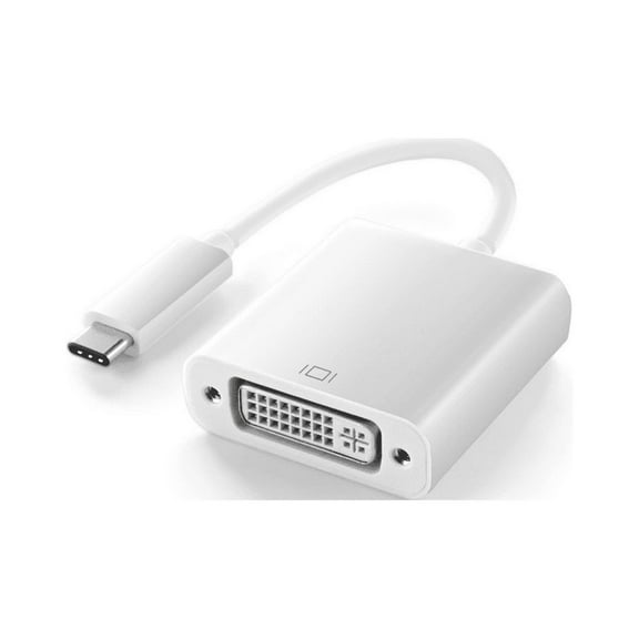 4K*2K 1080P USB C TO DVI Adapter, USB 3.1 Type C (USB-C) to DVI Adapter With Aluminium Case for 2018 MacBook Pro/Samsung Galaxy S8 -