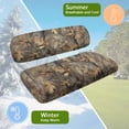 thumbnail image 6 of FUIALDOLG Breathable Universal Seat Covers for Ezgo Club Car Seats Golf Cart Hunting Camo Leaves Print Golf Front and Back Seat Cushion Cover Fit Like a Glove, 6 of 8