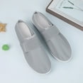 thumbnail image 5 of Dakaela Mules for Women 2025 Summer Mesh Slip on Shoes Air Cushion Orthopedic Backless Sneakers Grey 10, 5 of 7