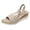 Beige, variant on Orthopedic Wedge Sandals for Women 2026 Summer Dressy Trendy Platform Heels Casual Walking Arch Support Espadrilles Casual Shoes Brown Size 9
