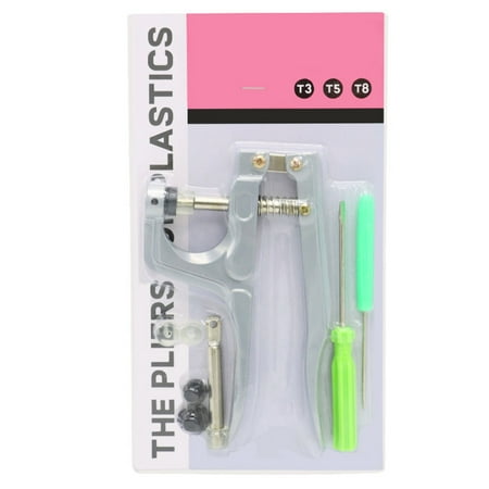 

8Piece Button Installation Tool Set Manual Press Pliers And Press Machine