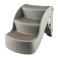 thumbnail image 4 of 3 Tier Dog Ramp, Foldable Pet Ramp Plastic Dogs Step Stool Easy to Store Dog Bed Step Non Slip Pet Play Steps Portable Dog Stairs Pet Steps for Indoor Outdoor Play, 4 of 8