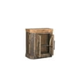 thumbnail image 6 of Taran Designs Milton 2-door Solid Wood Accent Cabinet in Dark Brown, 6 of 7