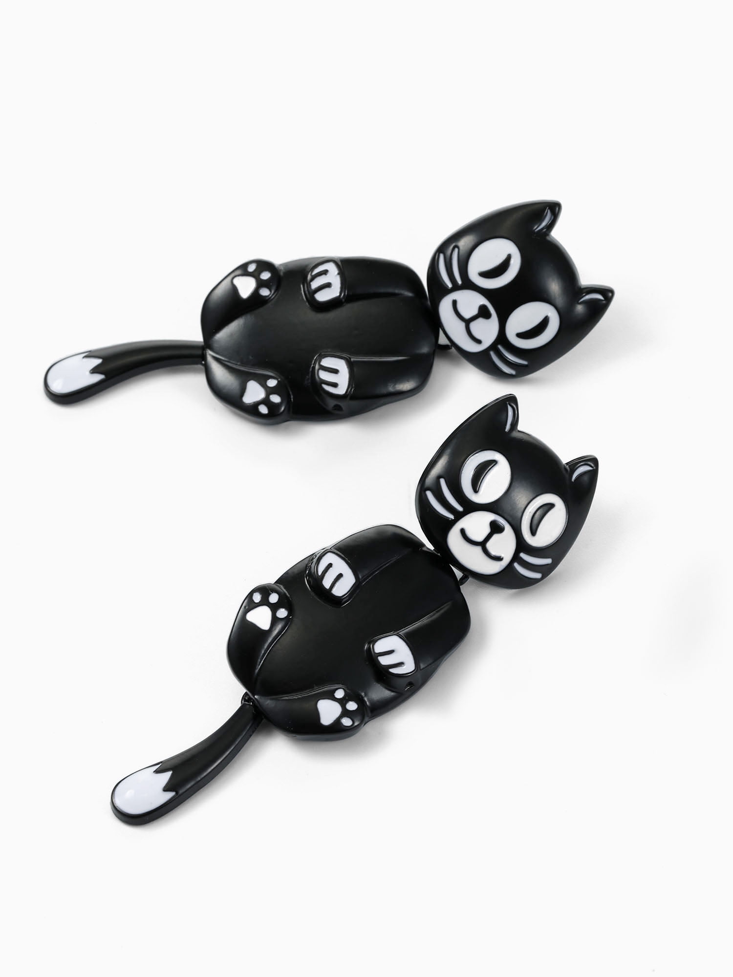 Way to Celebrate Retro Cat Halloween Earrings, 1 Pair