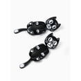thumbnail image 3 of Way to Celebrate Retro Cat Halloween Earrings, 1 Pair, 3 of 4