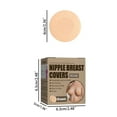 Jungdeepe Disposable Nipple Stickers Nipple Stickers Protruding Chest