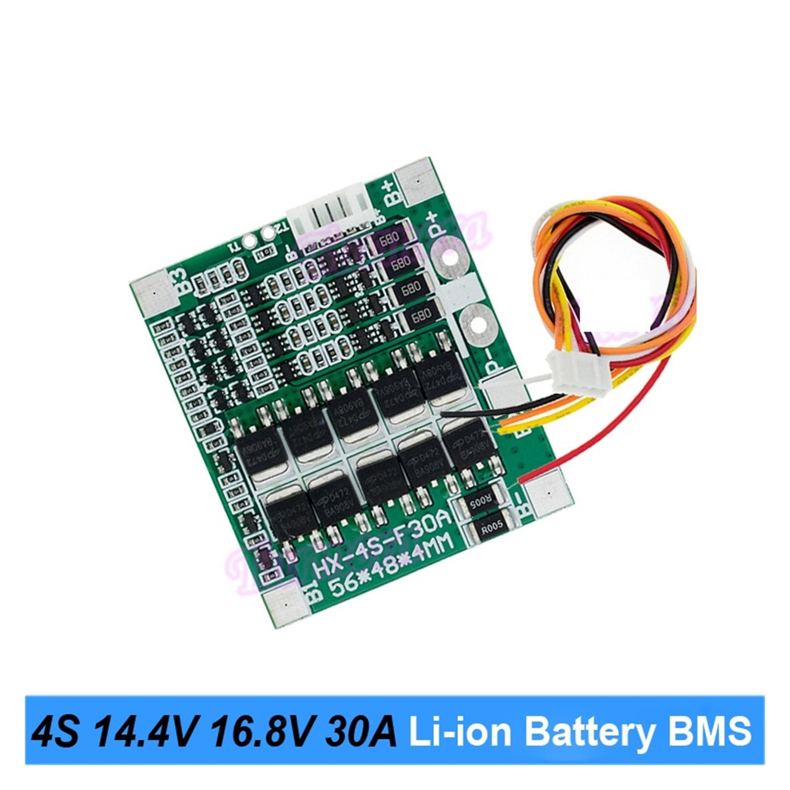 4S 14.4V 16.8V 30A Balance BMS Lithium Battery Protection Board For 3.6V 18650 Electric Drill Screwdriver Batteries Use