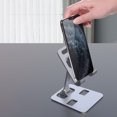 thumbnail image 5 of Kripyery Mobile Phone Stand Stable Support Foldable Multifunctional Dual Swivel Design Anti-skid Desk Phone Tablet Multi-purpose Mount Mobile Phone Accessories, 5 of 8