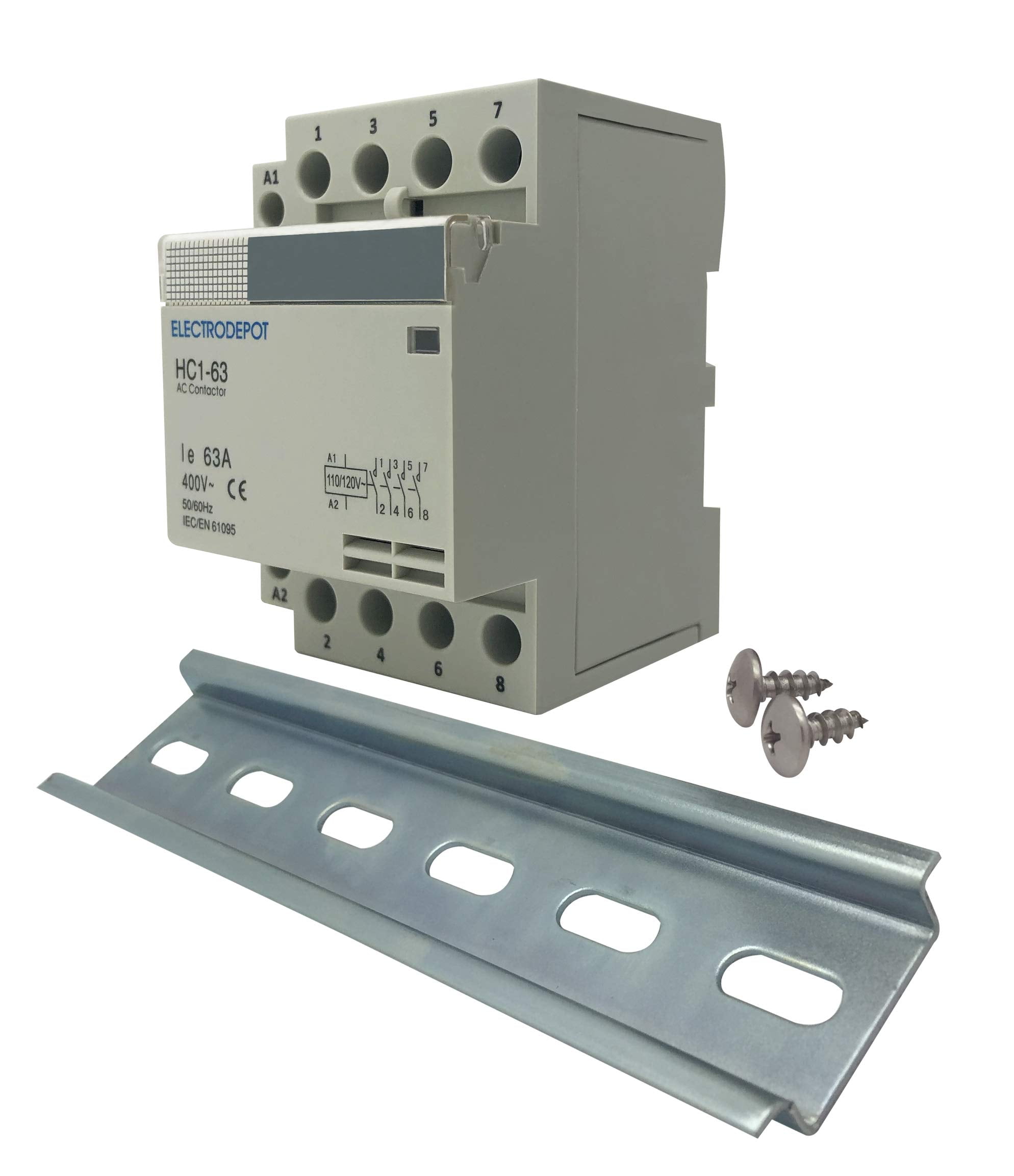6 Pole 20 Amp Lighting Contactor Shelly Lighting