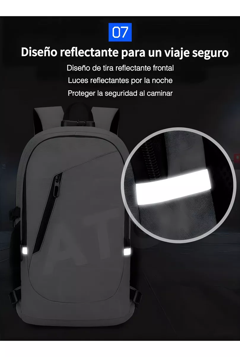 Mochila urbana ATOP ATOP81 color azul 30L Bodega Aurrera en línea