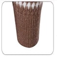 thumbnail image 2 of TFEOQRY Pullover Sweater for Men Jacquard Comfortable Knitwear Long Sleeved Turtleneck Sweater Top Coffee, 2 of 5