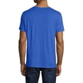 thumbnail image 4 of Hanes Men's and Big Men's Modal Triblend Short Sleeve Tee, Up To Size 3XL, 4 of 6
