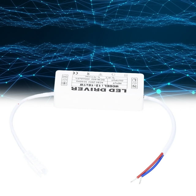LED Driver, Lightweight Portable Heat Dissipation Constant Current LED Drive Short Circuit for Showcase Lights for Cabinet Lights