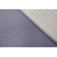 thumbnail image 6 of Chezmoi Collection 3-Piece Light Denim Cotton Yarn Dyed Chambray Bedding Quilt Set King - Reversible Chalk Stripe Pre-Washed Cotton Coverlet Set King Size, 6 of 8