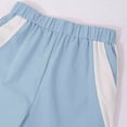 thumbnail image 6 of HCNTES Teen Girls Spring Summer Clothes 2 Piece Outfit Set Girl School Pants and Girl School Shirts Suit Tween Girl Clothing Set Size 7-12T(P08-Light Blue,7-8 Years), 6 of 6