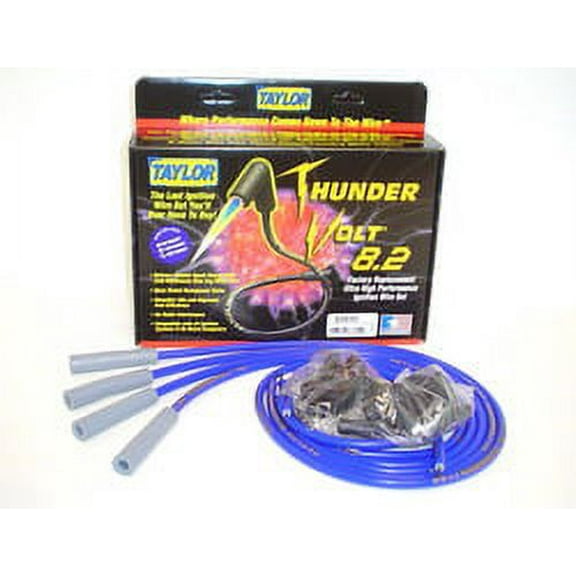 Taylor Wire / Vertex 83635 TAY83635 THUNDERVOLT 8.2 UNIV 4CYL 180 BLUE