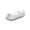 White, variant on Asxite Toddler Sandals Girl Thick Sole Metal Crystal Closed Toe Jelly Princess Sand Style for Girls Shoes 3-8 Y