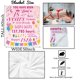 thumbnail image 3 of LHSHID Happy 16th Birthday Throw Blanket for Girls 16 Years Old Flannel Fleece Blanket Sixteenth Birthday Gift Ideas Decoration for Teen Daughter Niece Granddaughter 50x60in, 3 of 6