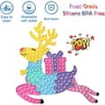 thumbnail image 5 of Juego pop de rompecabezas Fidget Toy HUOGUO Big Christmas Elk, 5 of 5