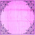 thumbnail image 1 of Ahgly Company Indoor Square Persian Purple Traditional Area Rugs, 3' Square, 1 of 4