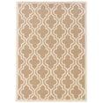 thumbnail image 1 of Laysan Home 1'10" x 2'10" Hand Hooked Quatrefoil Beige Wool Rug, 1 of 1