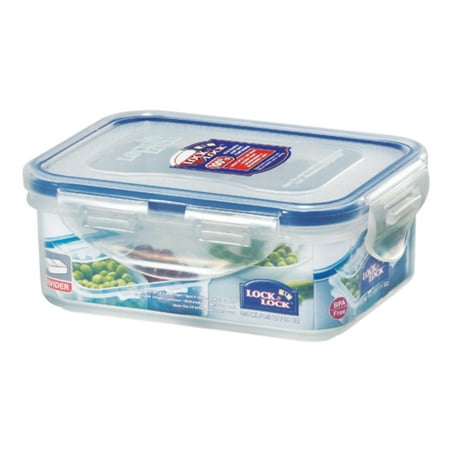 Easy Essentials On the Go Meals Divided Rectangular Food Storage Container,