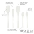 thumbnail image 2 of Tovolo Flex-Core Silicone Kitchen Spatula Set of 5, 2 of 4