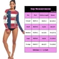 thumbnail image 3 of joogoo Womens UPF 50+ Sun Shirts American Flag Long Sleeve UV Protection Rash Guard Tops M, 3 of 7