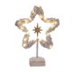 thumbnail image 2 of Mini adorno navideño de mesa con lámpara Decoración navideña Pequeño conjunto navideño Estrella, 2 of 9
