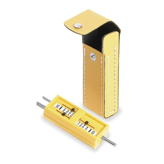 Daniel - 840-1760 Receptacle Tension Tester With Carrying Case,yellow