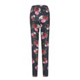 thumbnail image 5 of Gibobby Leggings gluteos deportivo Pantalones Slim Leggings impresos Mujeres Long Elastic Floral All Boot Casual Pants（Gris， L), 5 of 5