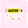 thumbnail image 4 of Inktastic Kindergarten Rocks with Pencil and Stars Boys or Girls Toddler T-Shirt, 4 of 5