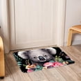 thumbnail image 6 of Koala Non-Slip Machine Washable Polyester Floor Carpet Office Rug Chair Mats, 6 of 6