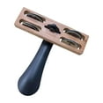 thumbnail image 3 of 1x Talon Tambourin Percussion Portable Instrument de Musique Rythme Percussion Pied en Bois, 3 of 8