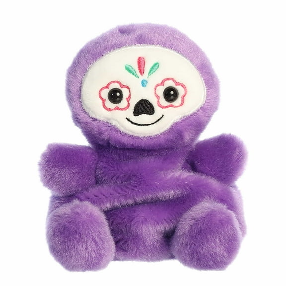 Aurora - Mini Purple Spooky Stuffed Animal - 4.5" Sonia Sugar Skull - Palm Pals