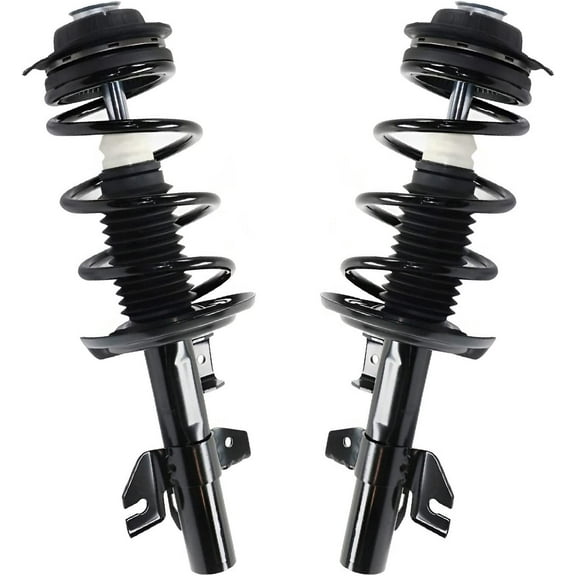 Detroit Axle - Front Struts w/Coil Spring Assembly Replacement for 2013 2014 2015 2016 Dodge Dart - 2pc Set