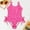 Red, variant on Girl Swimsuits Sleeveless 1-Piece Bathing Suits Quick Dry Swimwear with Solid Color Girls' Swimwear 7-8 Years