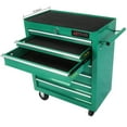 thumbnail image 3 of Izzovium 7-Drawer Multifunctional Tool Cart with Wheels, 24.2x12.9x29.9 Inch Locking Mobile Workstation, Heavy-Duty Steel Construction, Green, 3 of 9