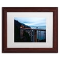 thumbnail image 2 of Trademark Fine Art "Big Sur - Bixby Bridge - California-II" Canvas Art by David Ayash, White Matte, Black Frame, 2 of 4