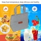 thumbnail image 5 of Bolsa de almuerzo con asa, bolsa térmica aislante portátil, organizador, bolsa de almuerzo con asa, bolsa de aislamiento térmico para hombres, 5 of 5