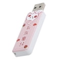thumbnail image 2 of Unidad flash USB 2.0 tipo PushPull de disco U Dispositivo de almacenamiento de datos portátil con cordón (128 GB), 2 of 10