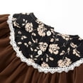 thumbnail image 5 of Gpaecead Toddler Baby Girl Dress Casual Long Sleeve Dresses Floral Print Sundress Princess Dress Coffee, 5 of 9