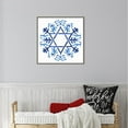 thumbnail image 7 of Amanti Art Indigo Hanukkah Collection C Framed Canvas Wall Art Print, 7 of 7