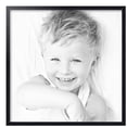 thumbnail image 2 of ArtToFrames 22" x 22" Contemporary Black Picture Frame, 22x22 inch Black Wood Poster Frame (WOM-4730),  Pack, 2 of 7