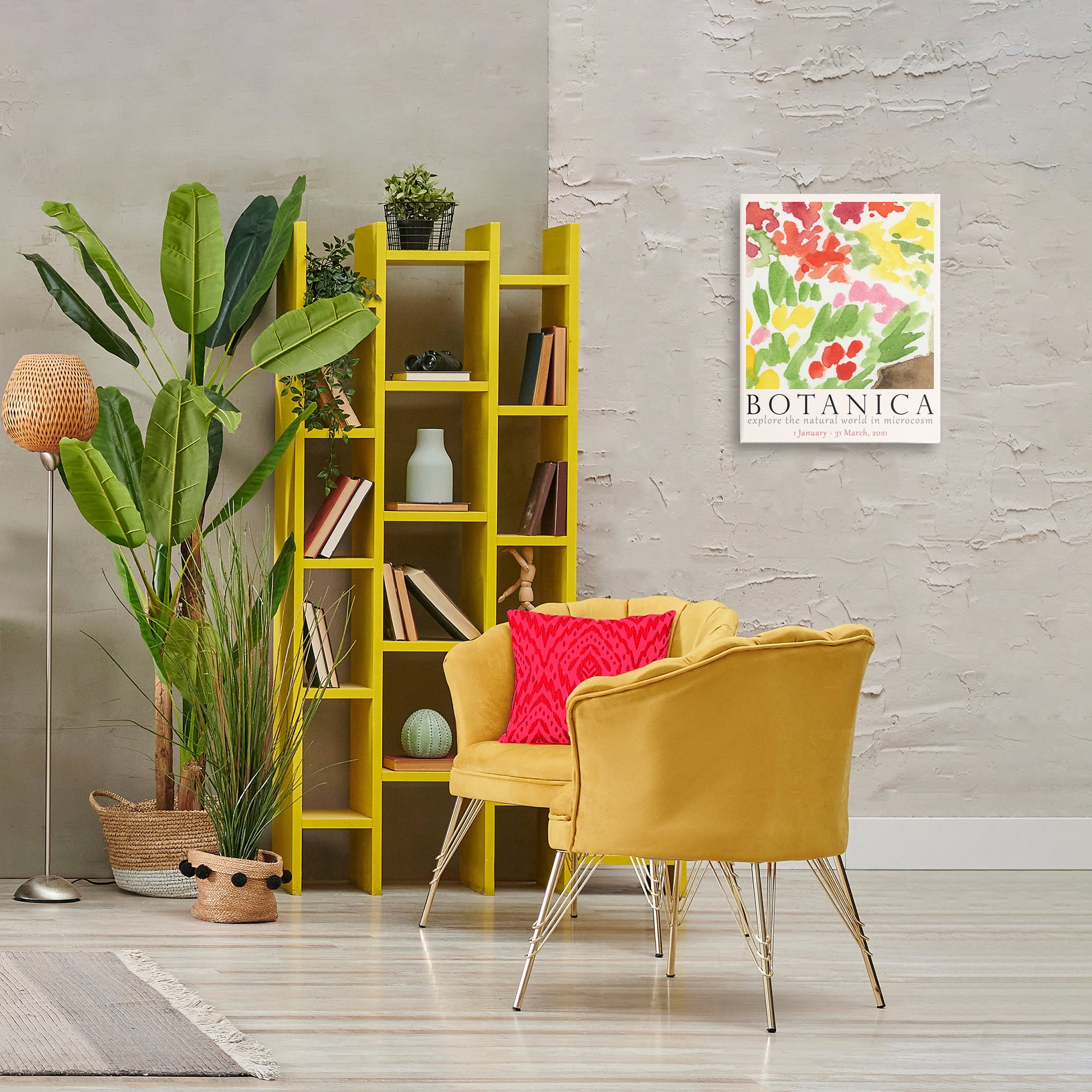 Stupell Industries Botanica Floral Museum Plants & Flowers Painting Wrapped Canvas Art Print Wall Art, 16 x 20
