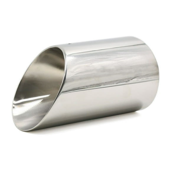 Unique Bargains Chrome Tail Throat Pipe Exhaust Muffler Tip for Mazda Atenza CX-5