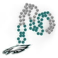 thumbnail image 1 of Philadelphia Eagles Mardi Gras Beads with Medallion, 1 of 1