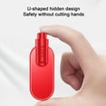 thumbnail image 4 of TIMIFIS Window Breaker Mini Car Safety Hammer Safety Belt Cutter One Second Window Breaking Rescue Escape Tool Land And Underwater Glass Crusher ummer, 4 of 6