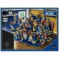 thumbnail image 2 of St. Louis Blues Purebred Fans 18'' x 24'' A Real Nailbiter 500-Piece Puzzle, 2 of 2