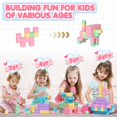 thumbnail image 3 of Cubos de construcción Magnetic Blocks Apluses de 32 unidades para niños pequeños, 3 of 6